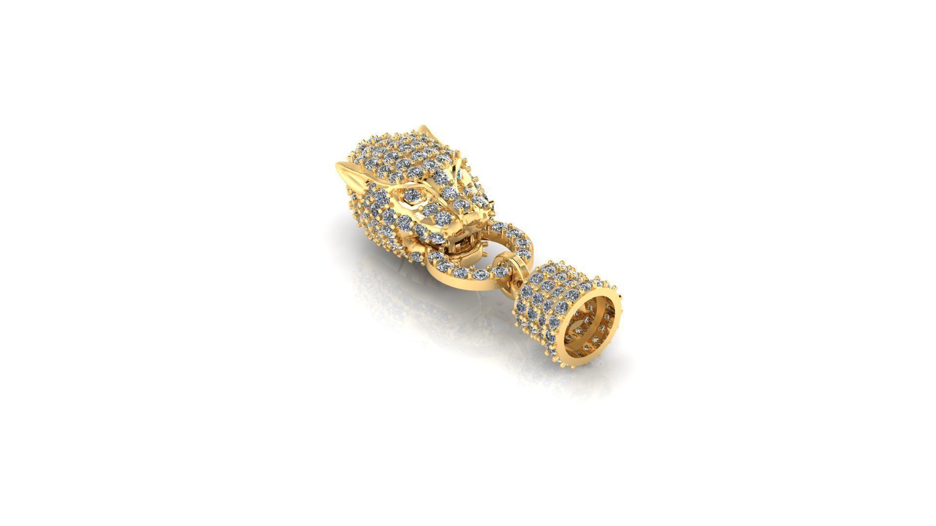 Tiger Bracelet 3D print model_6