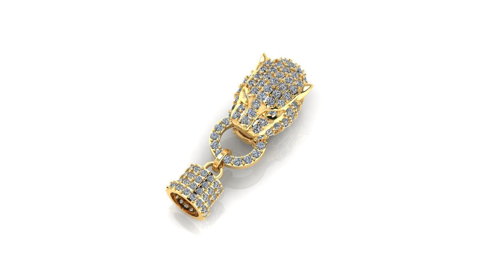 Tiger Bracelet 3D print model_2