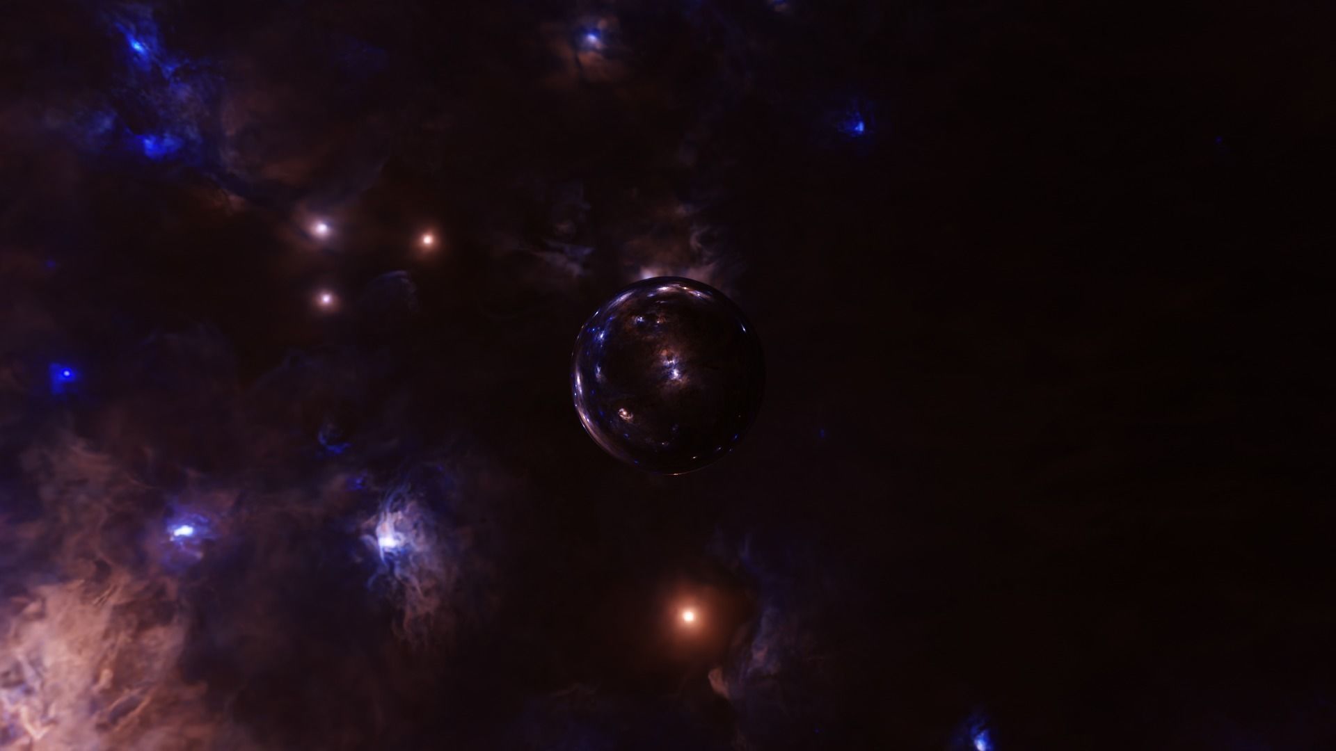 16  Space realistic HDRI Sci-fi 3D Model pack Low-poly 3D model_9