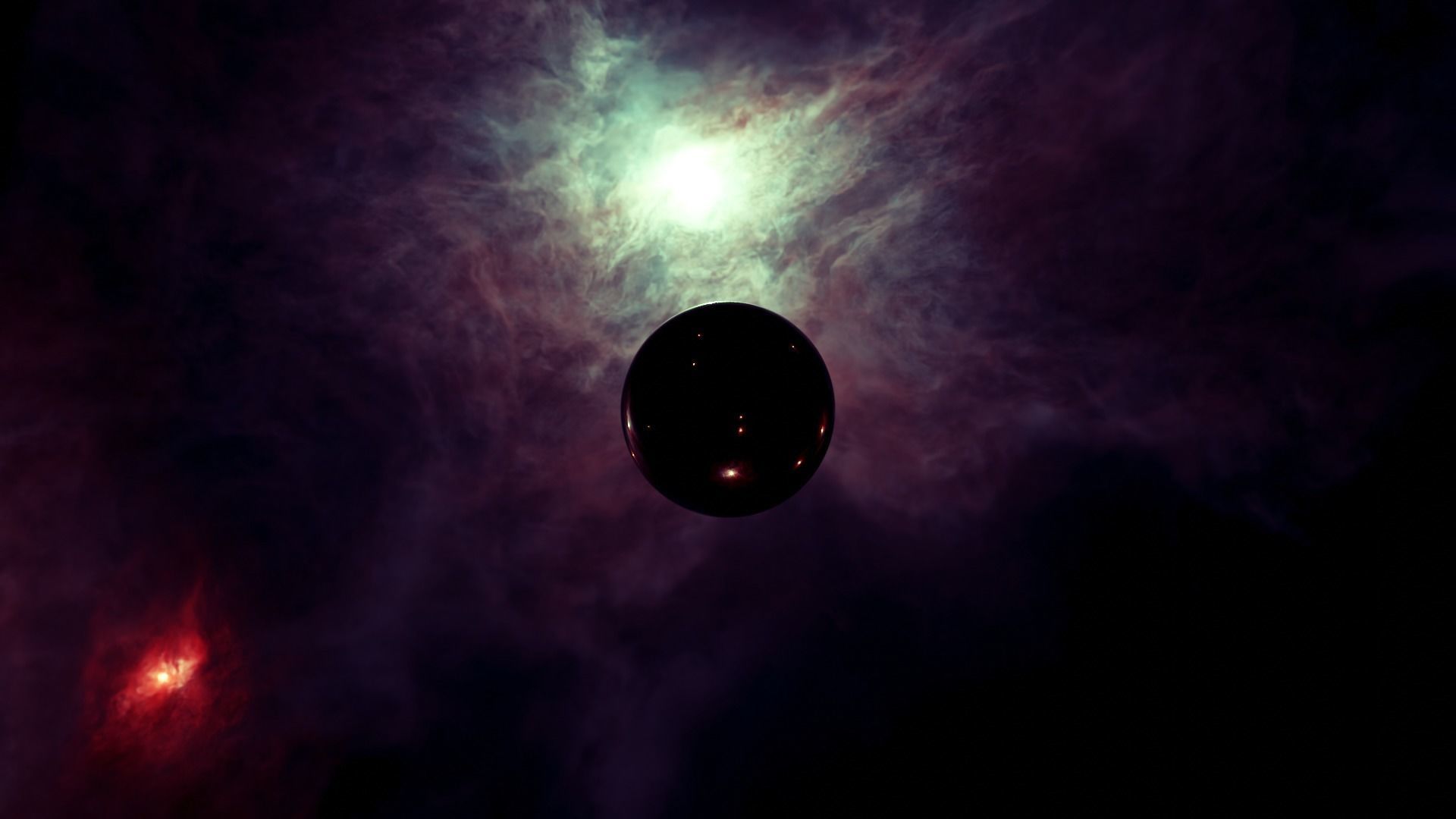 16  Space realistic HDRI Sci-fi 3D Model pack Low-poly 3D model_15