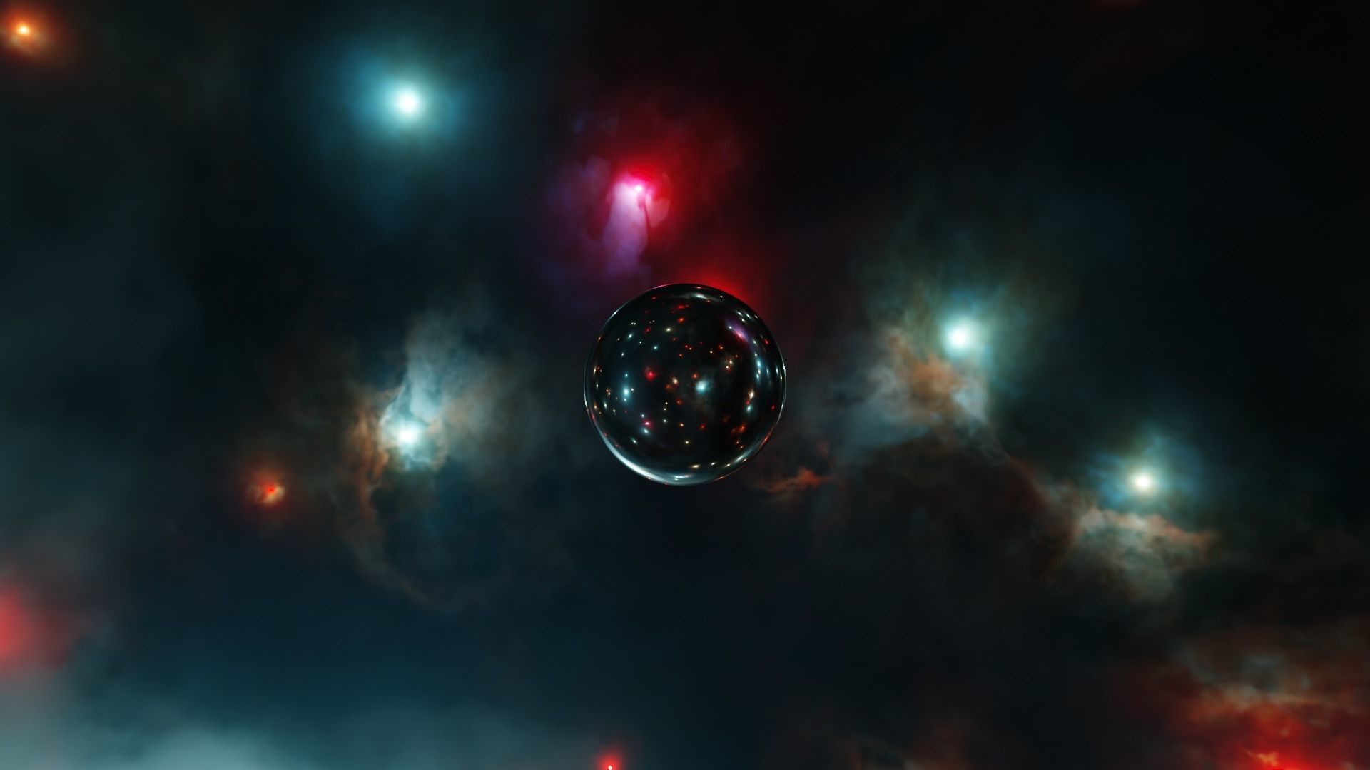 27 Space realistic HDRI Sci-fi 3D Model full pack Low-poly 3D model_25