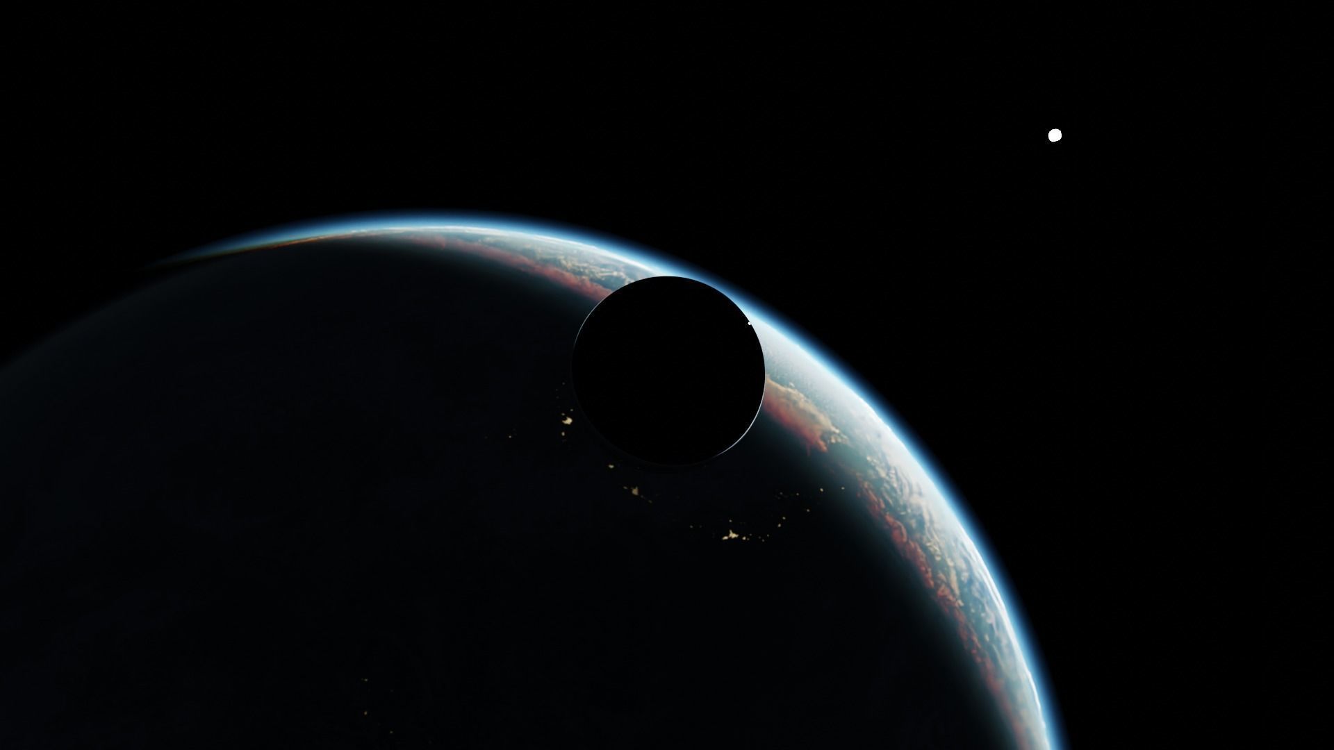 27 Space realistic HDRI Sci-fi 3D Model full pack Low-poly 3D model_9