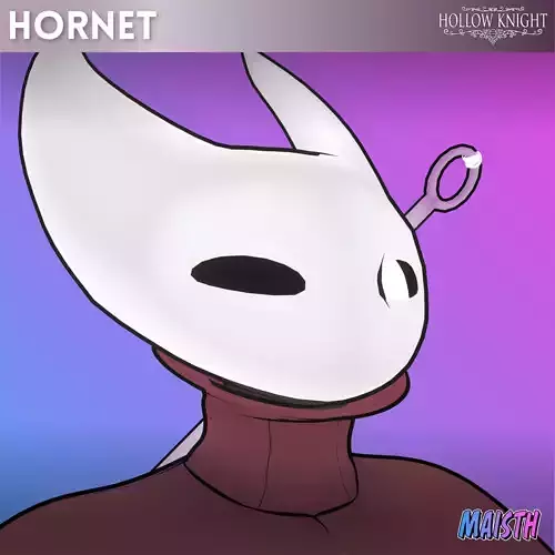 Hornet - Hollow Knight - 3D Model - Rigged  3D model