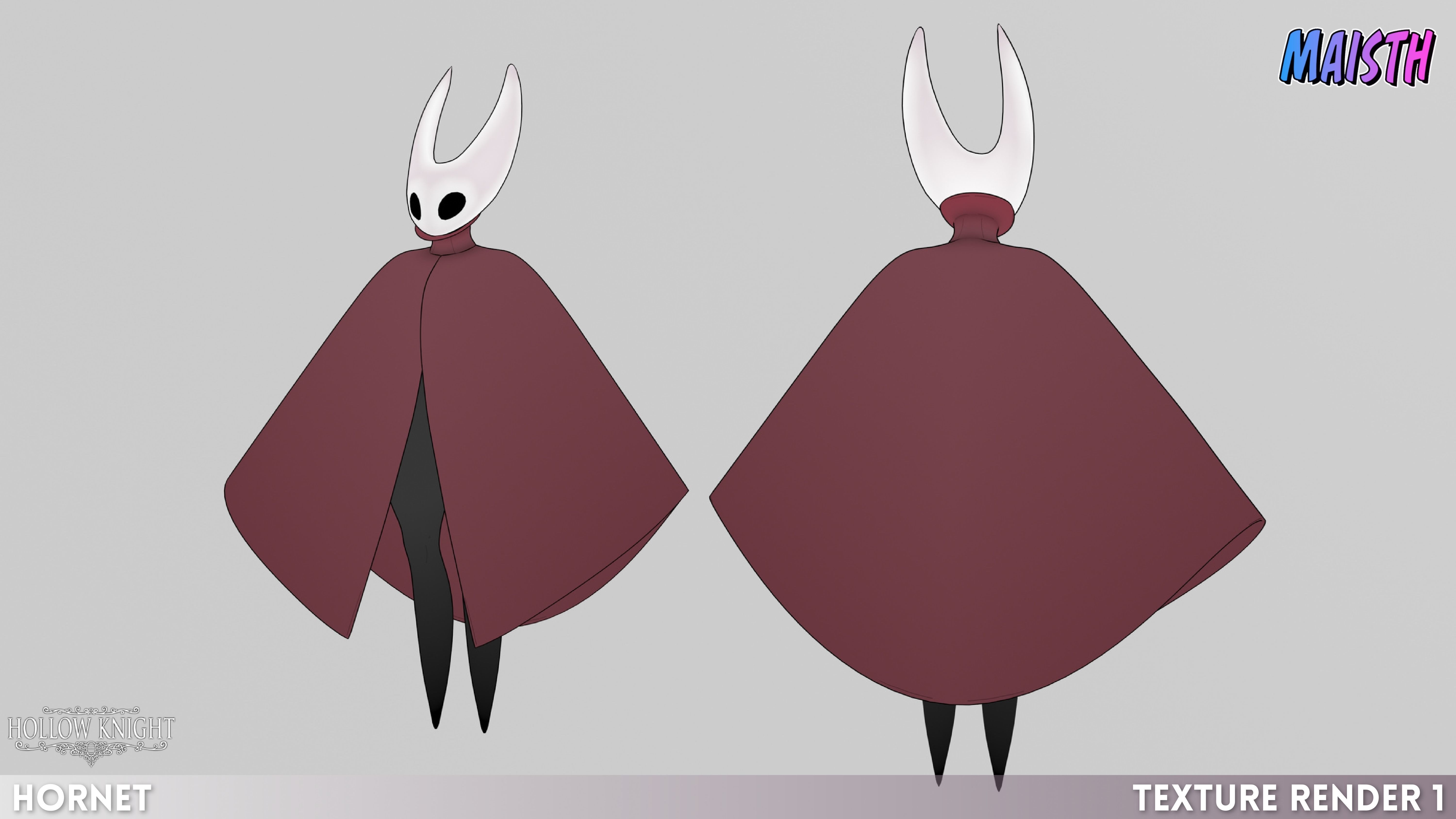 Hornet - Hollow Knight - 3D Model - Rigged 3D model_8
