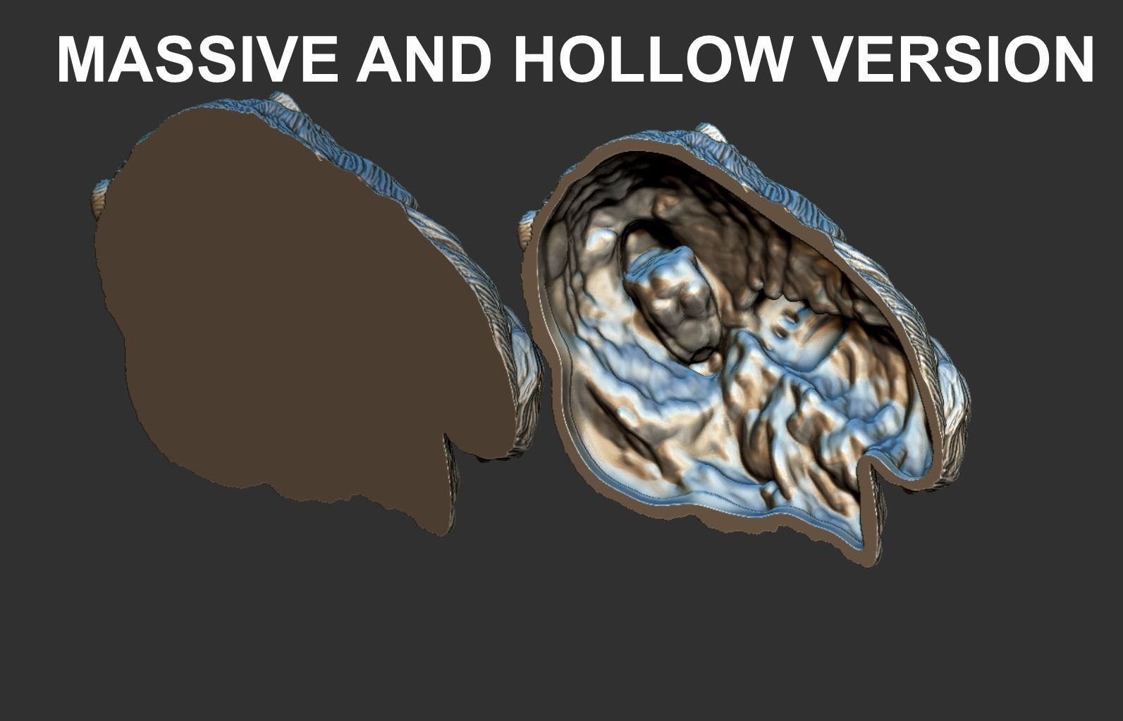 Bear Attack Pendant 3D print model_6