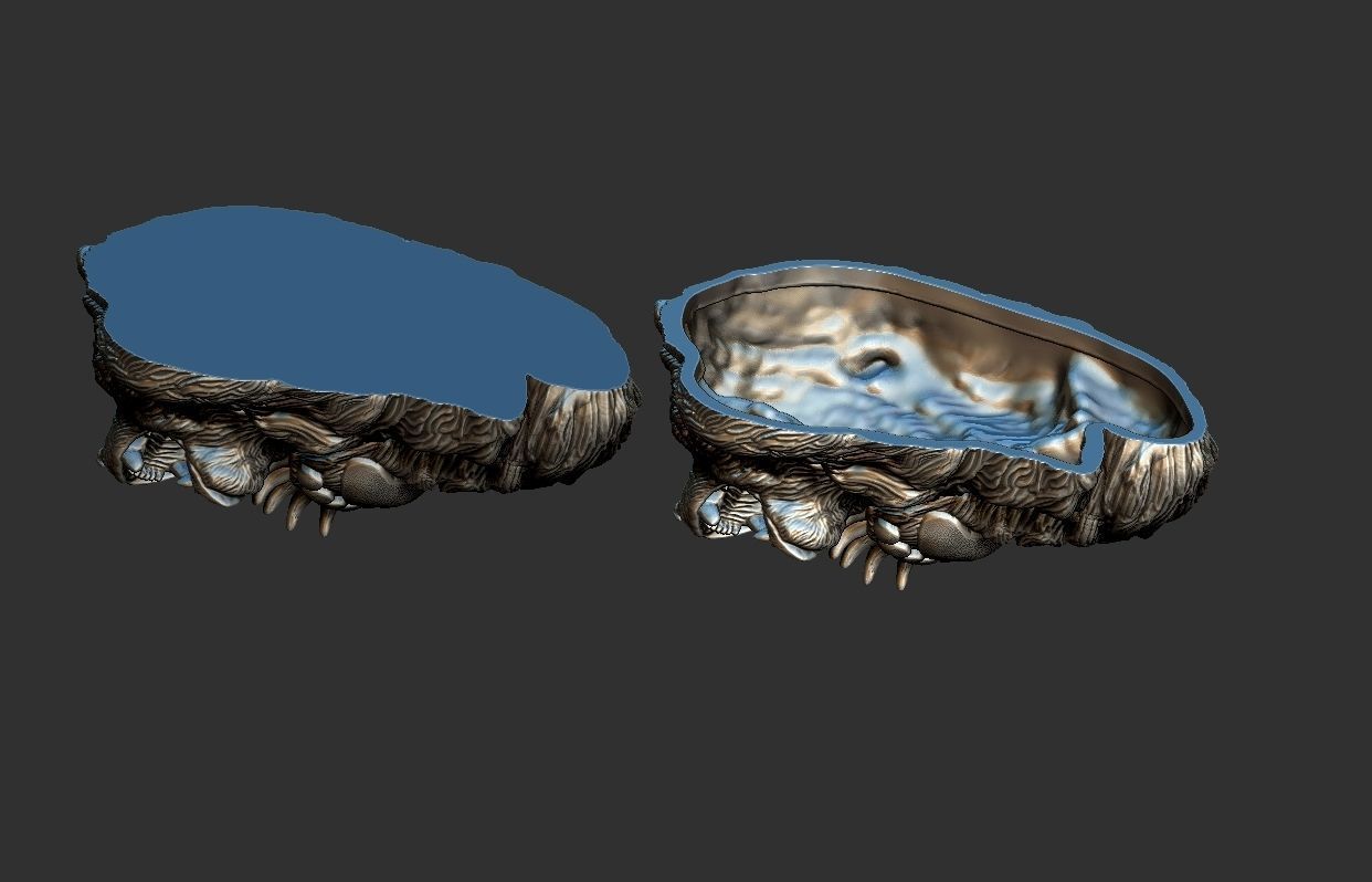 Bear Attack Pendant 3D print model_13