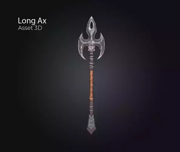 Long Ax Free low-poly 3D model