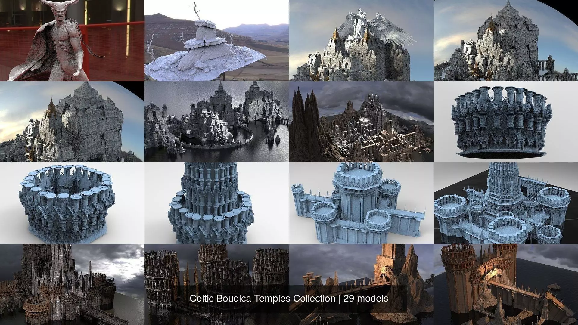 Celtic Boudica Temples Collection _0