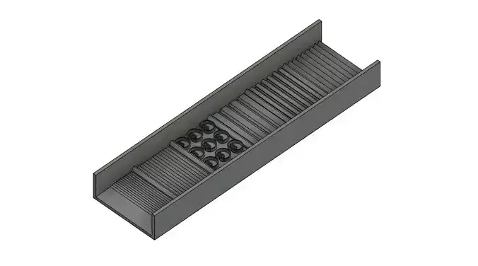 Sluice Box 3D print model