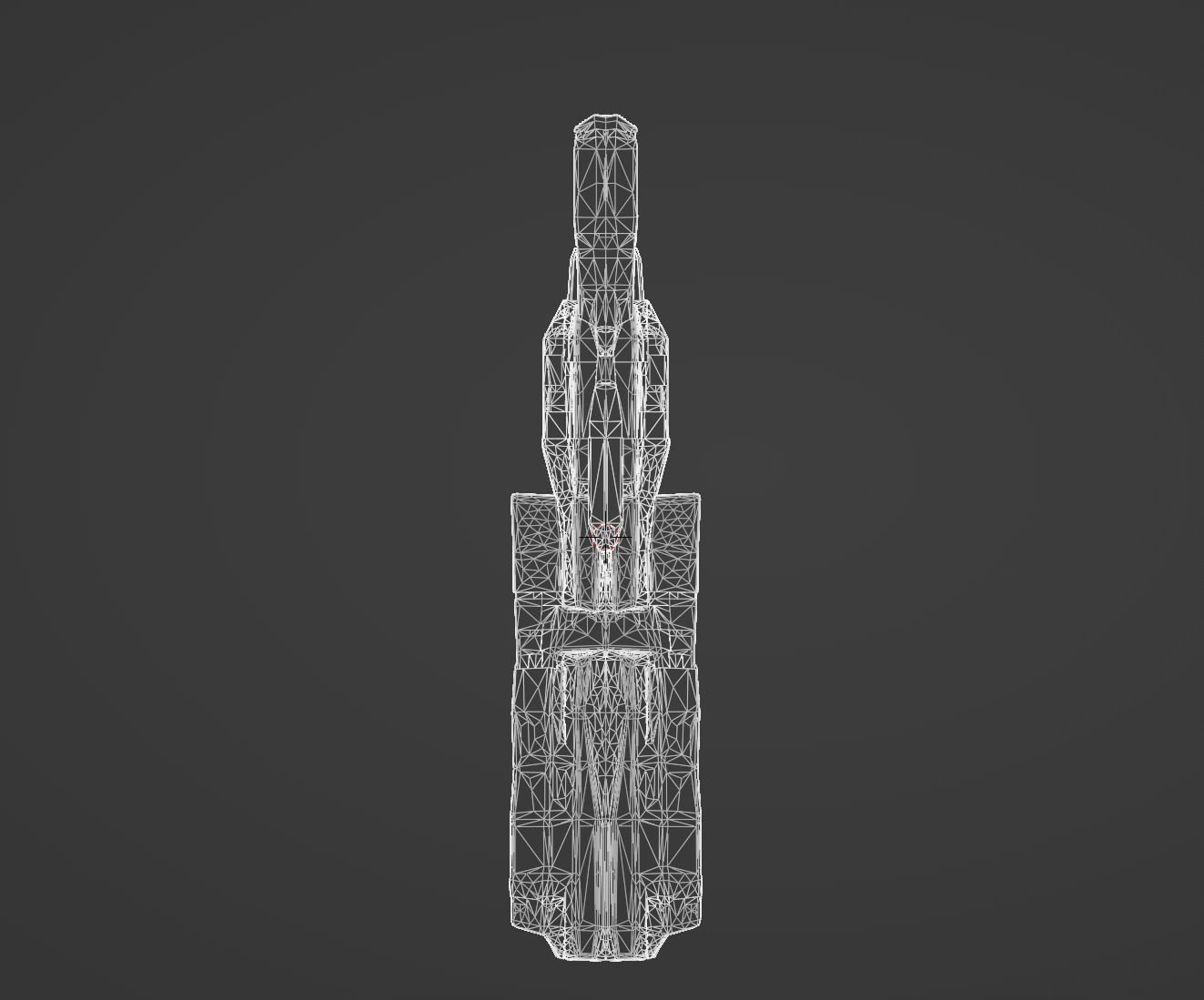 Star Ship Low-poly 3D model_10