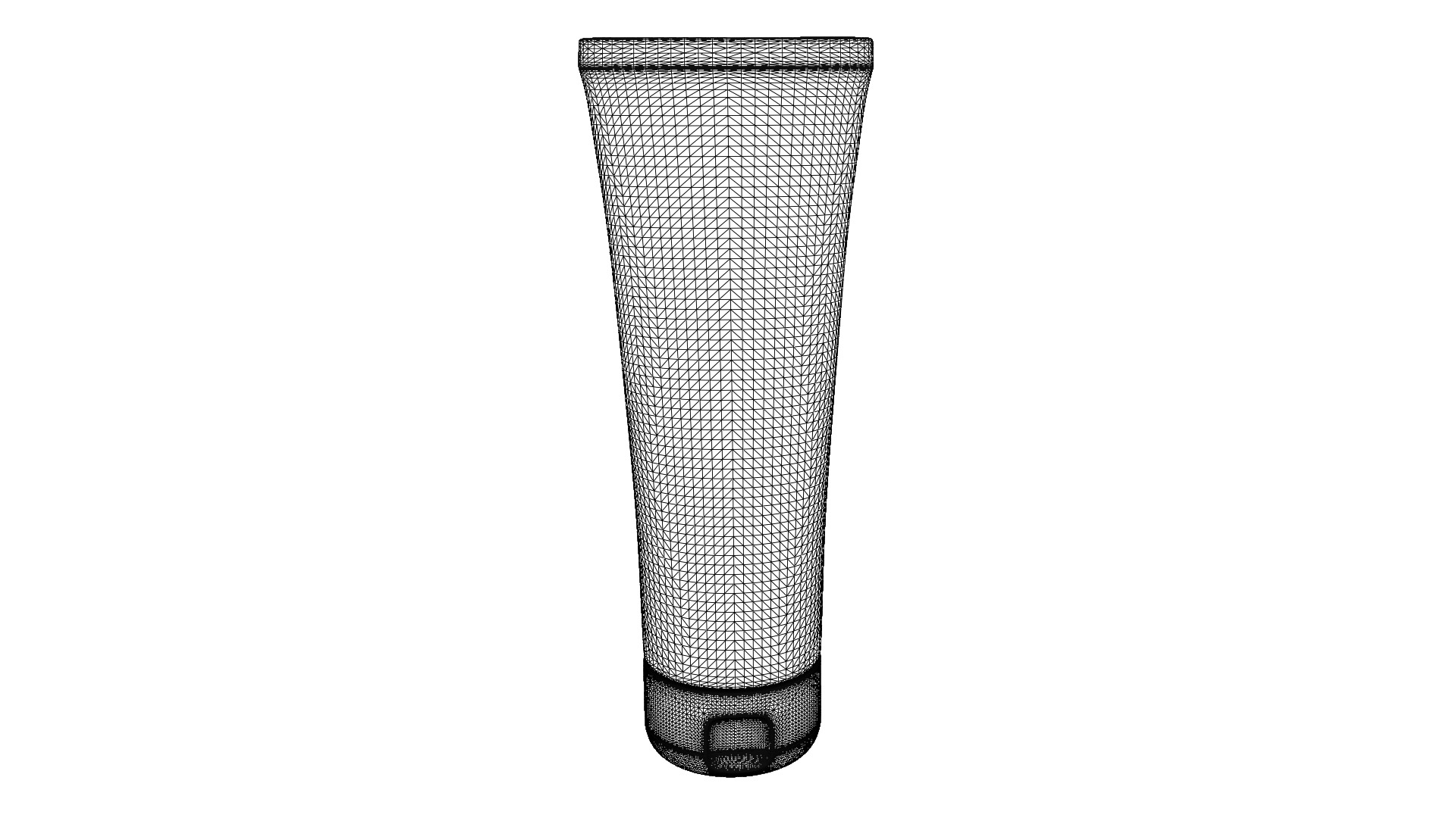 Cosmetics Tube 3D model_3