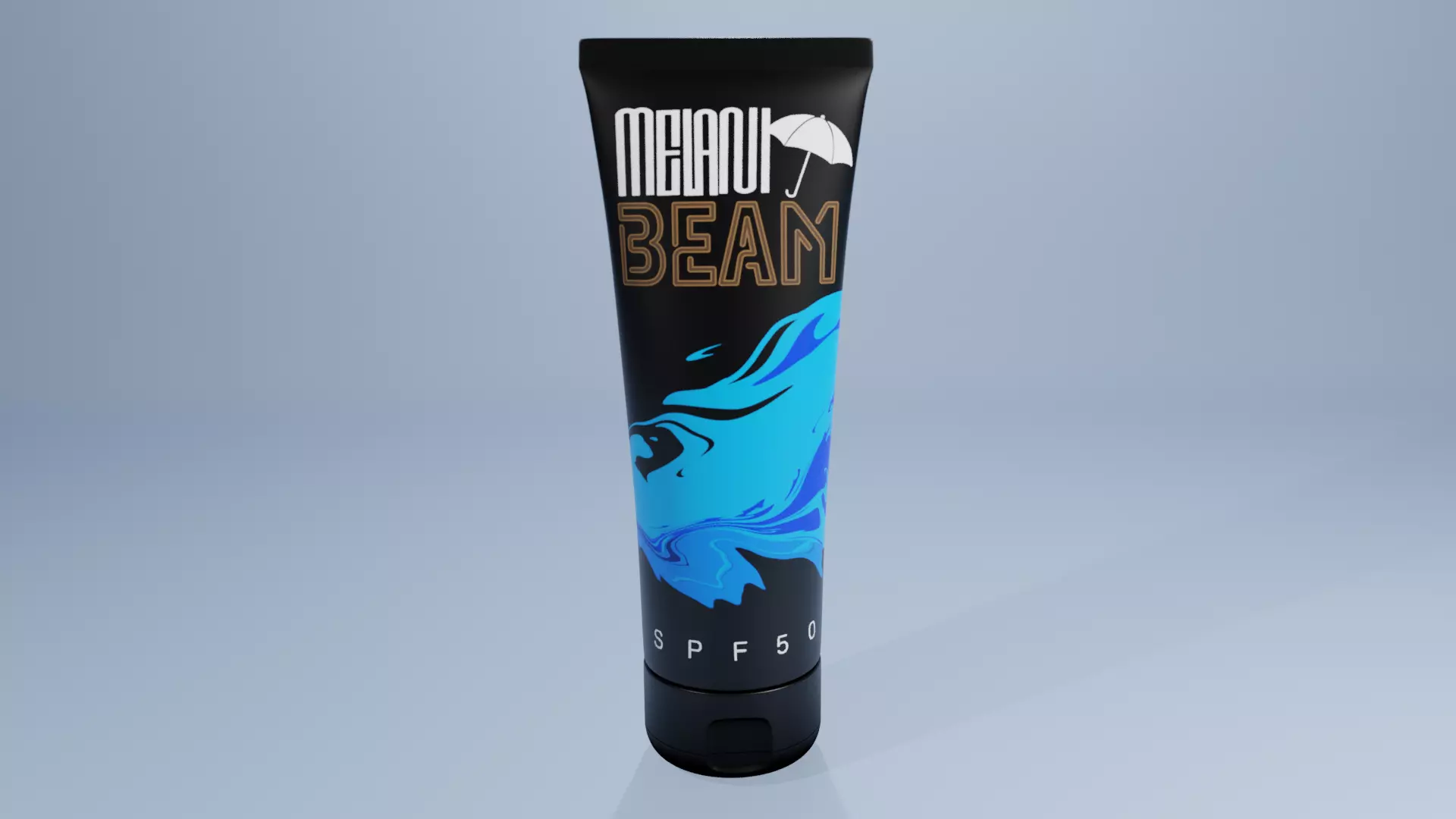 Cosmetics Tube 3D model_0