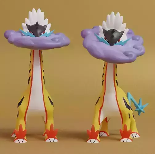 Pokemon - Raging Bolt with 2 poses