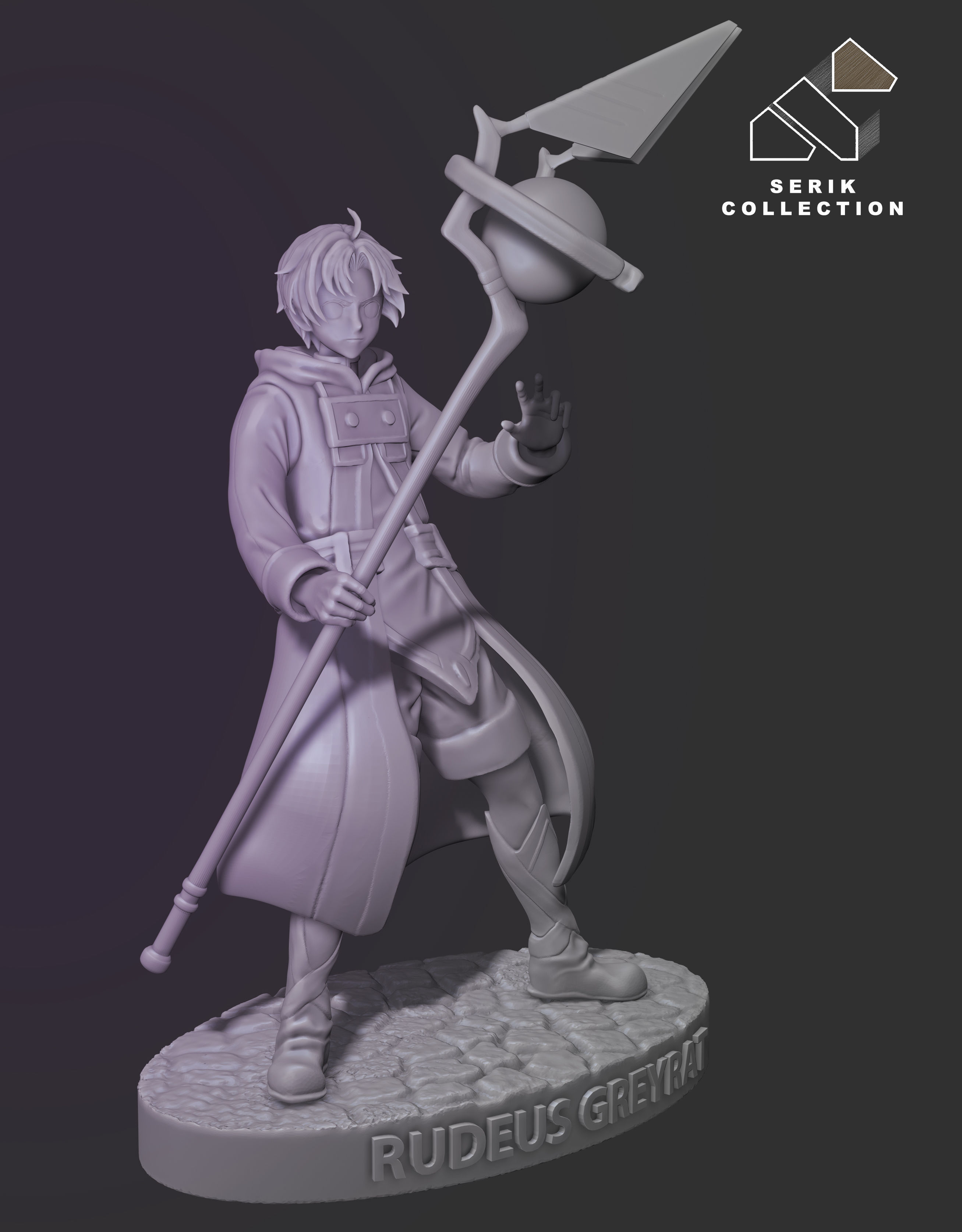 RUDEUS GREYRAT - MUSHOKU TENSEI JOBLESS REINCARNATION 3D print model_6