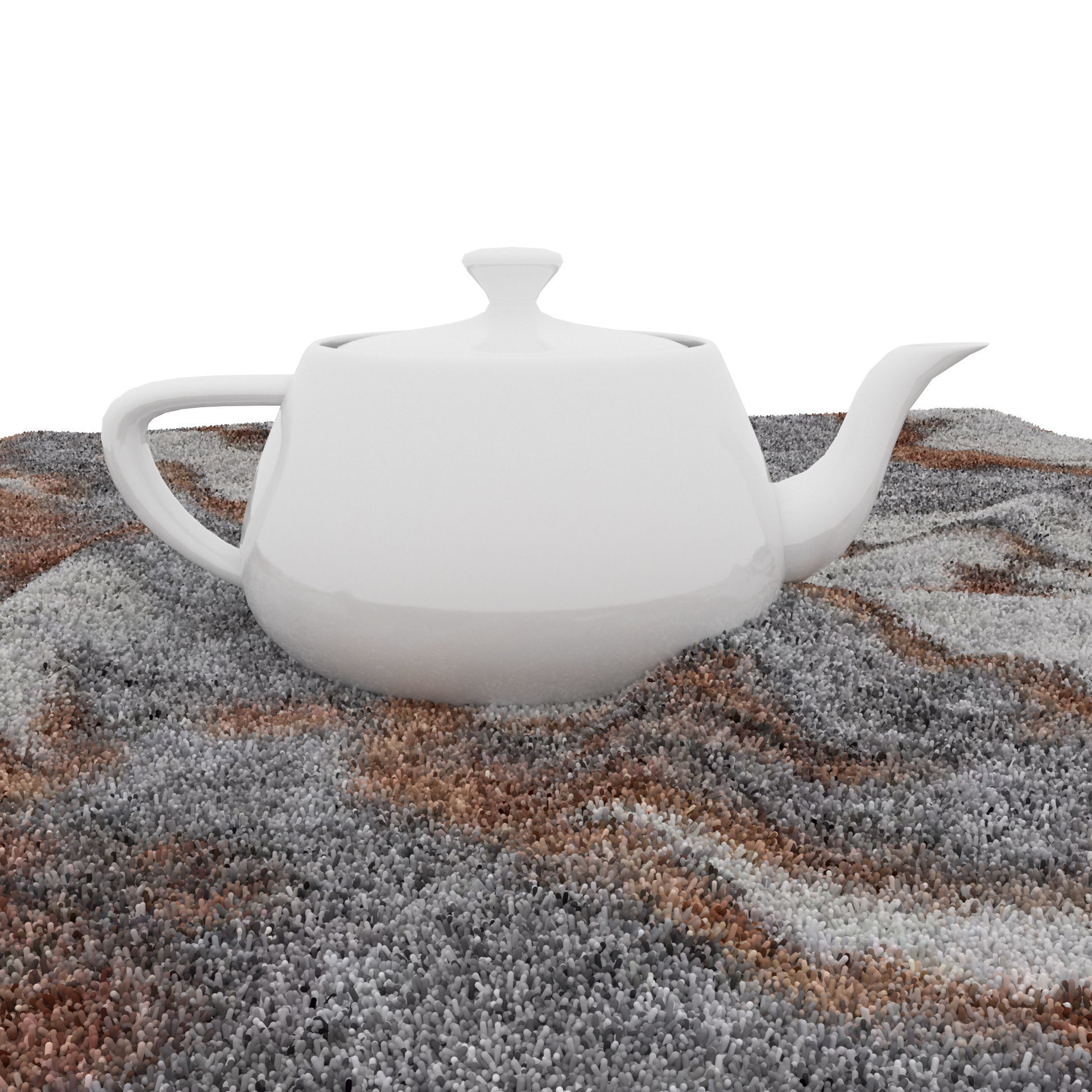 Rugs No 913 Low-poly 3D model_8