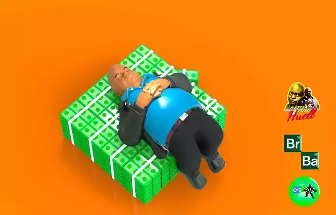 Huell Babineaux 3D print model