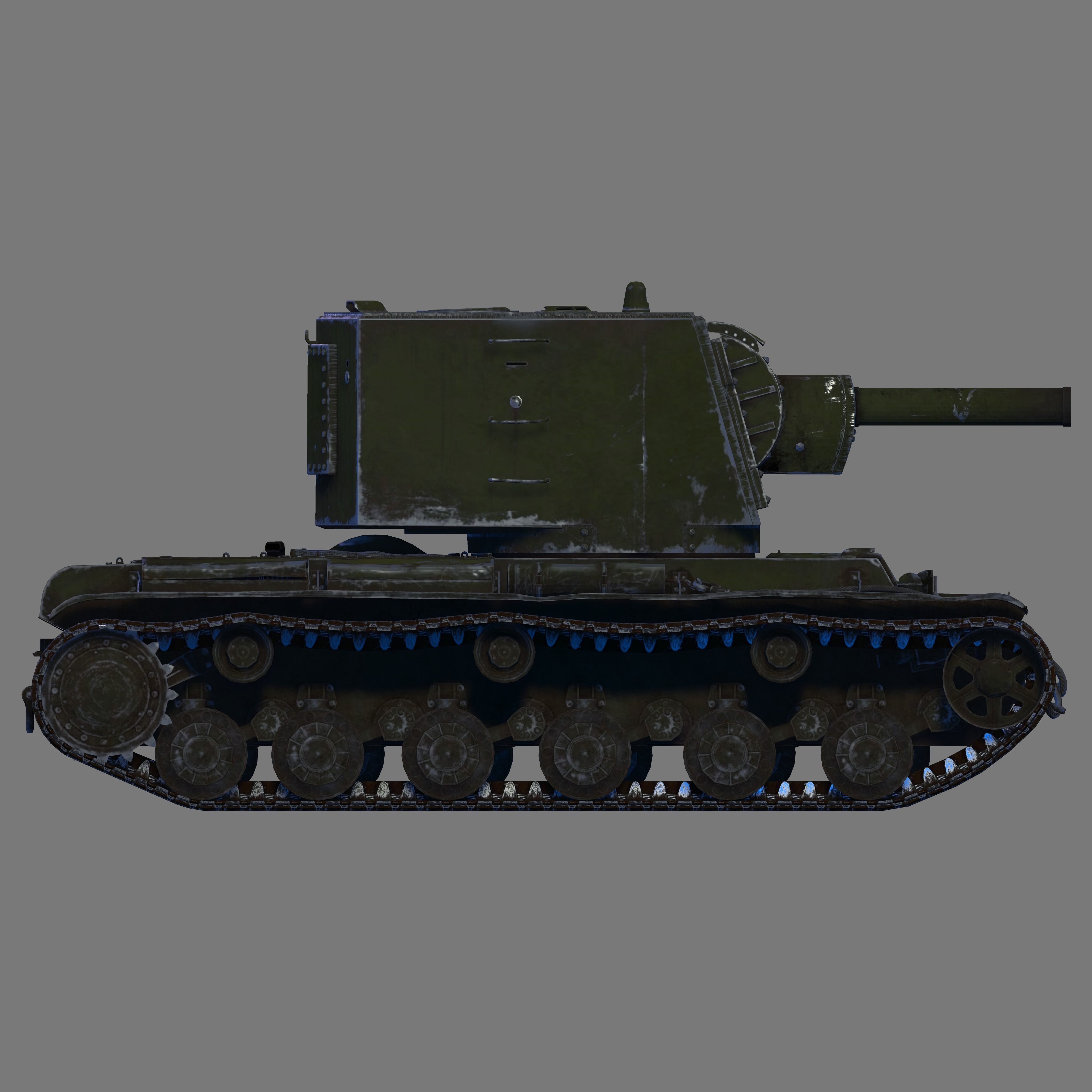 KV 2 1939 3D model_3