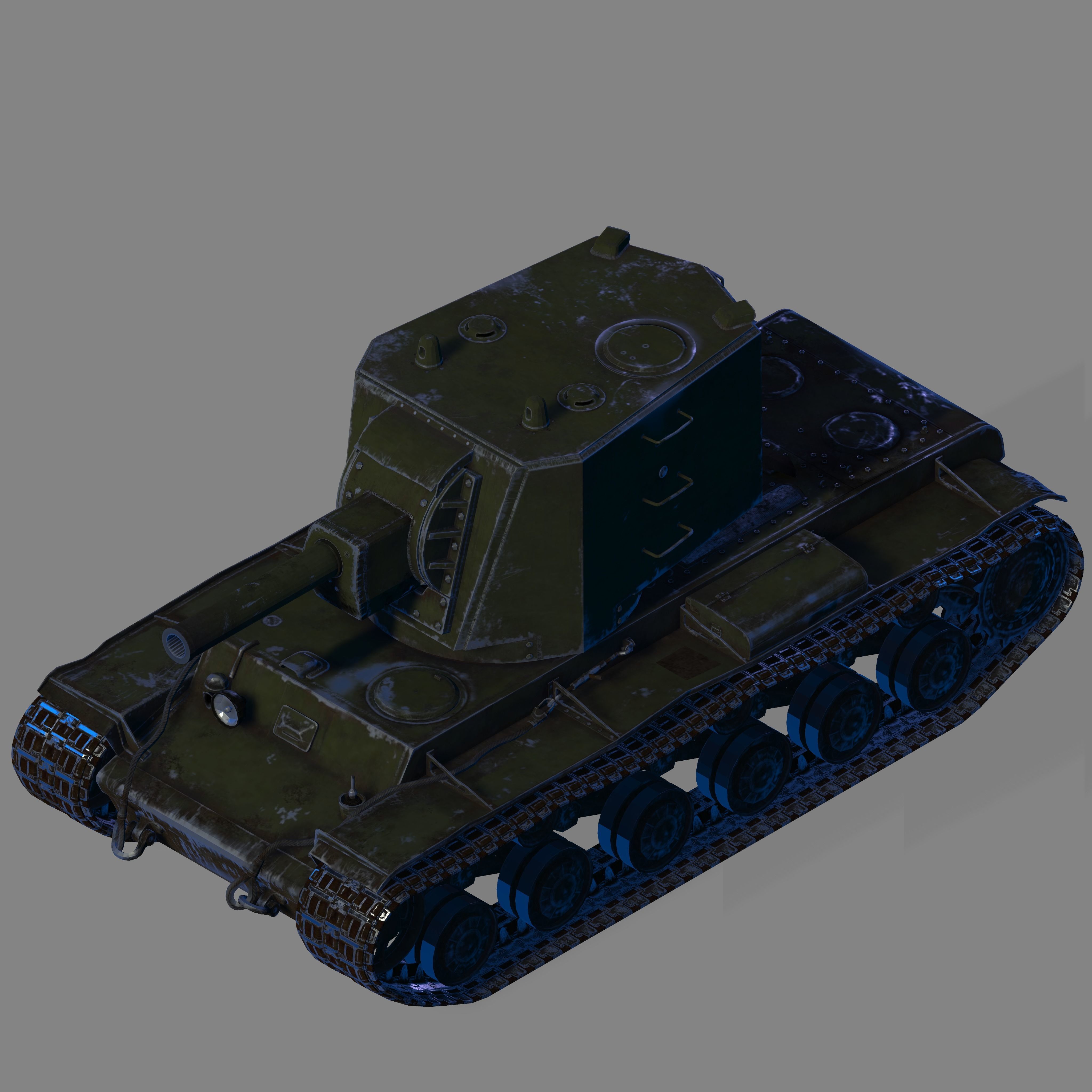 KV 2 1939 3D model_1
