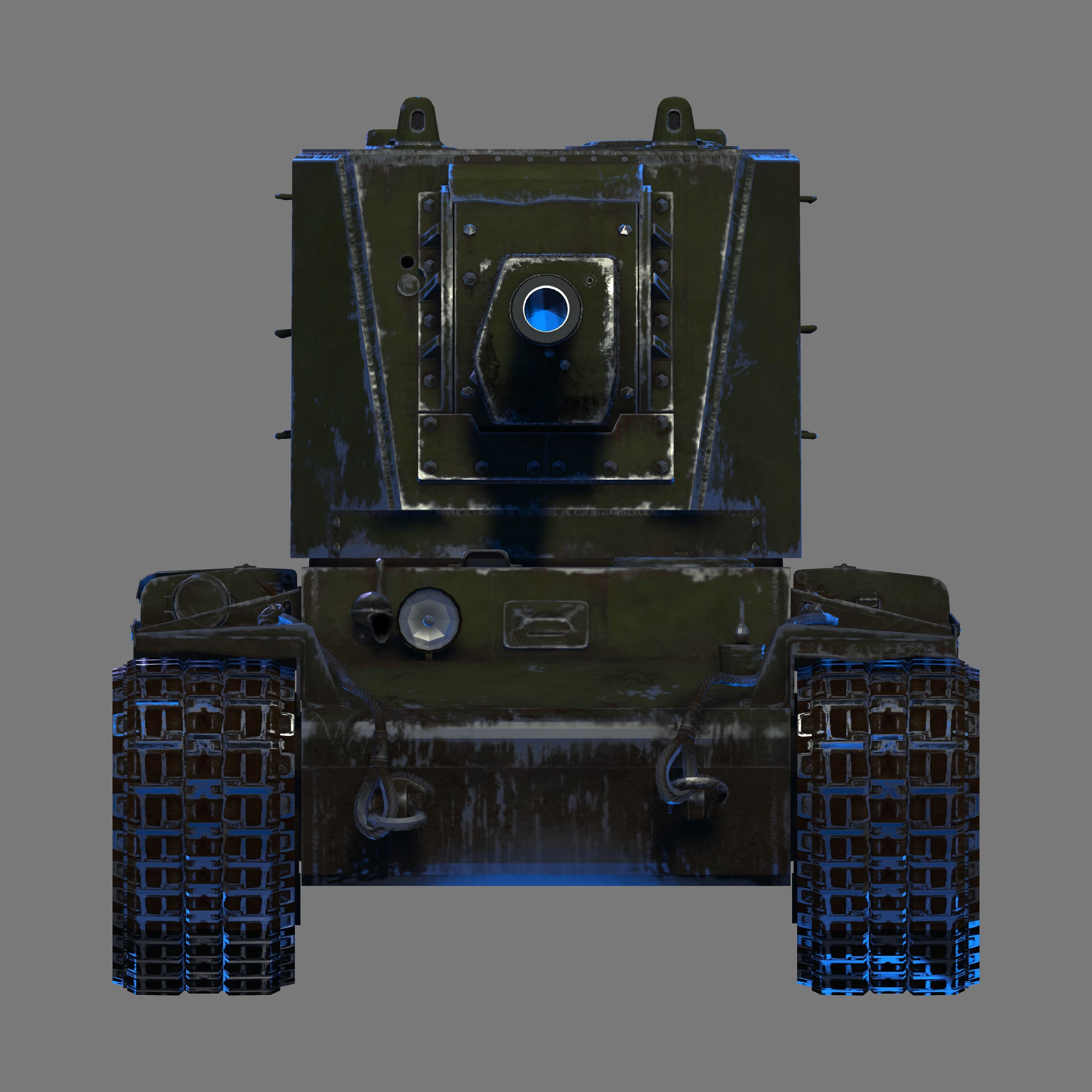 KV 2 1939 3D model_2