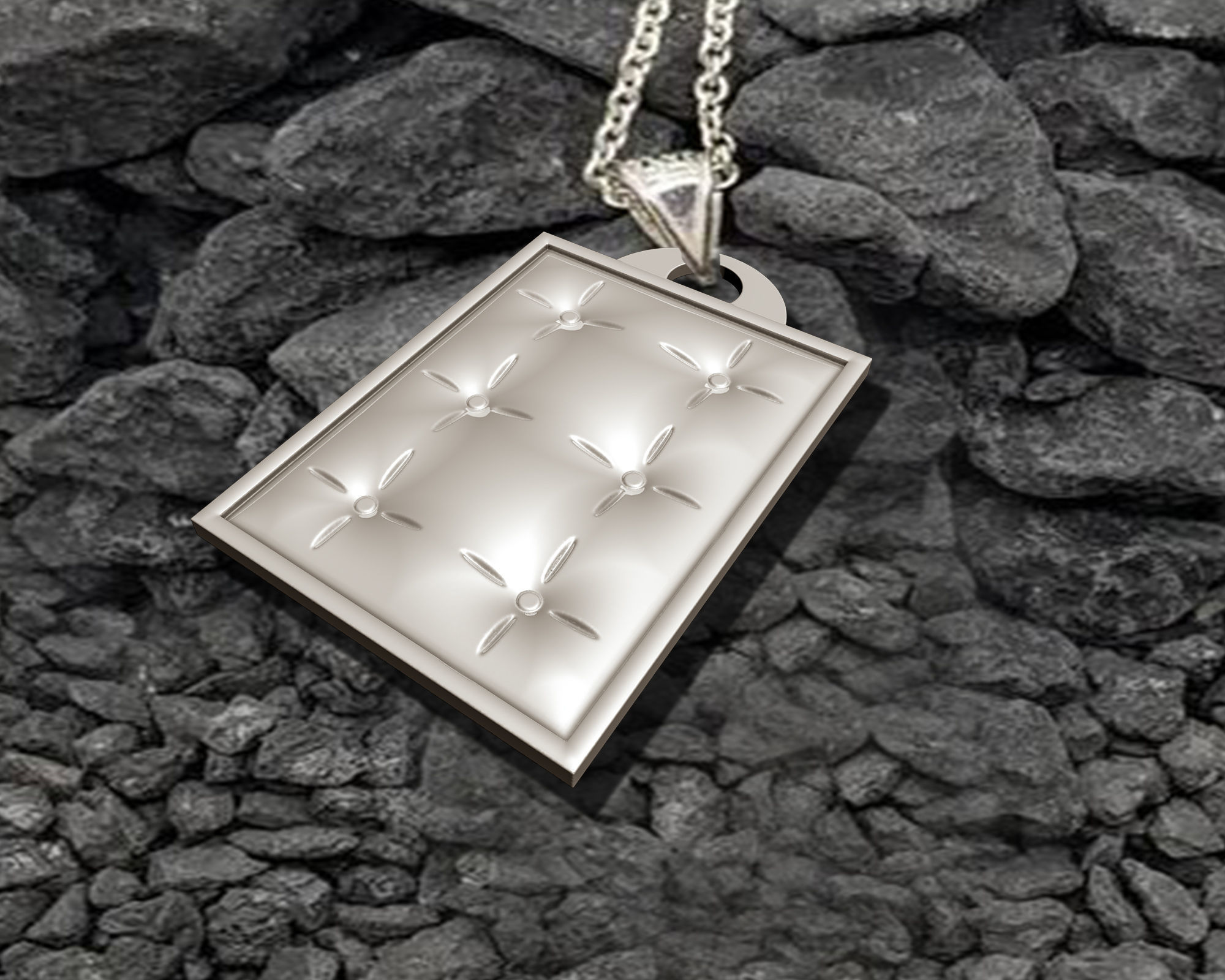   Cabotna shape pendant 3D print model_7