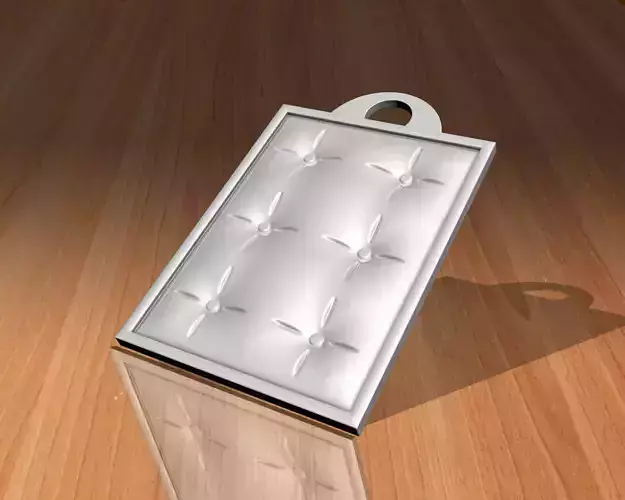   Cabotna shape pendant 3D print model