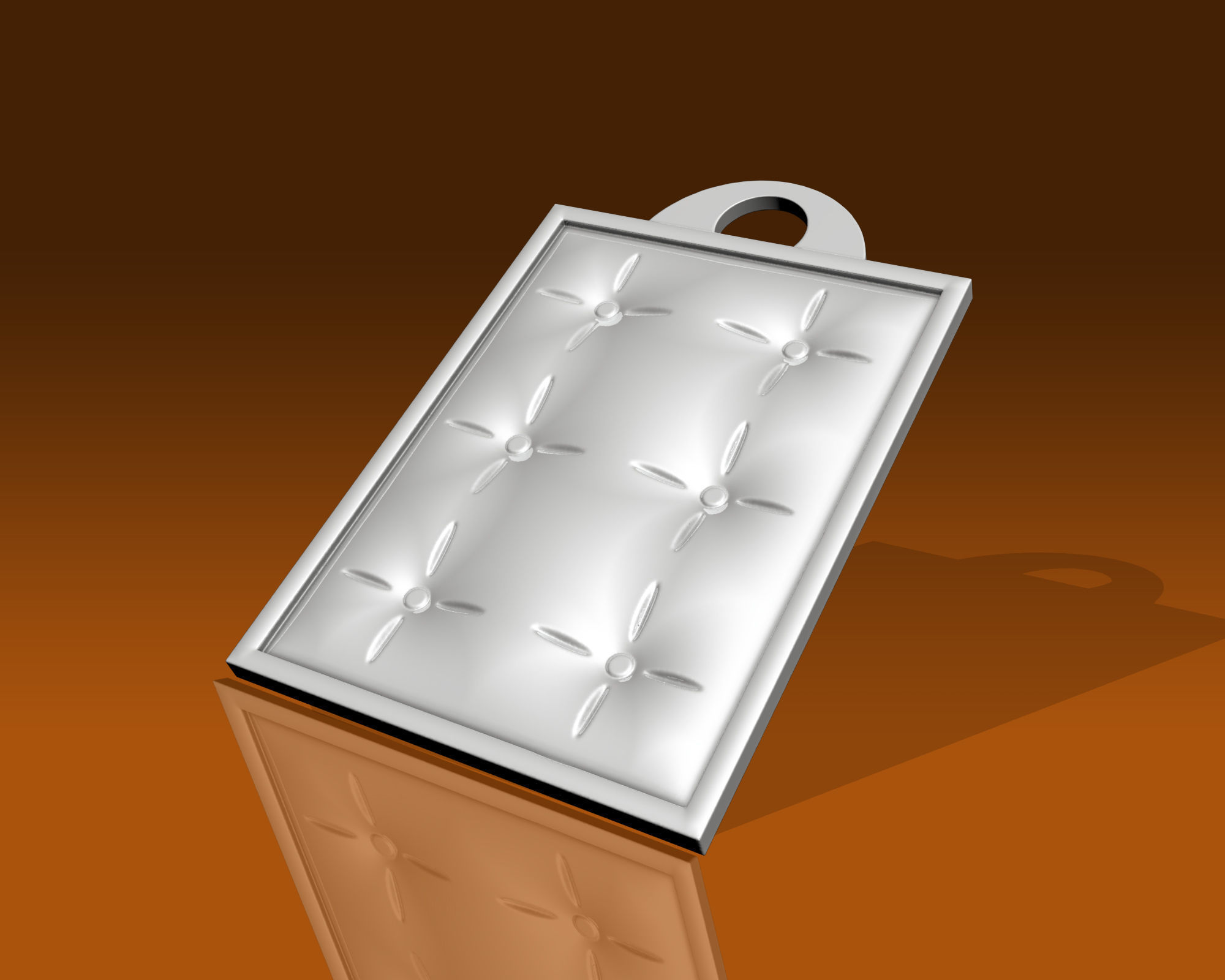   Cabotna shape pendant 3D print model_8