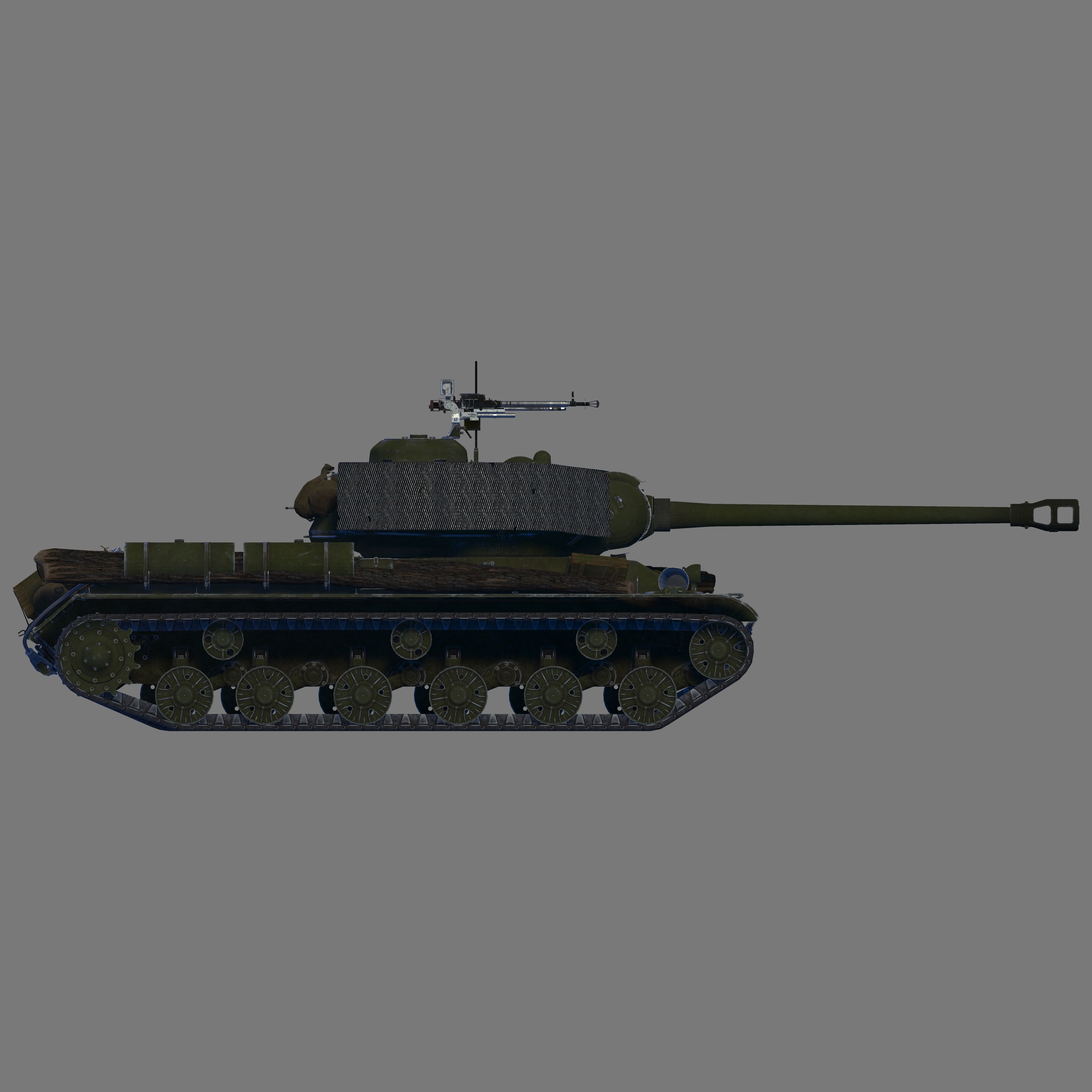 IS 2 1944 3D model_3