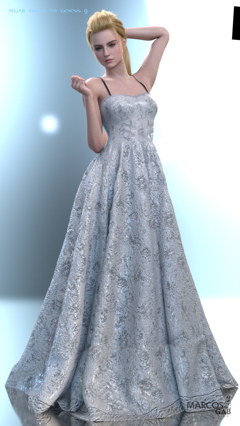 MGAB Sophia for Genesis 9 3D model_17