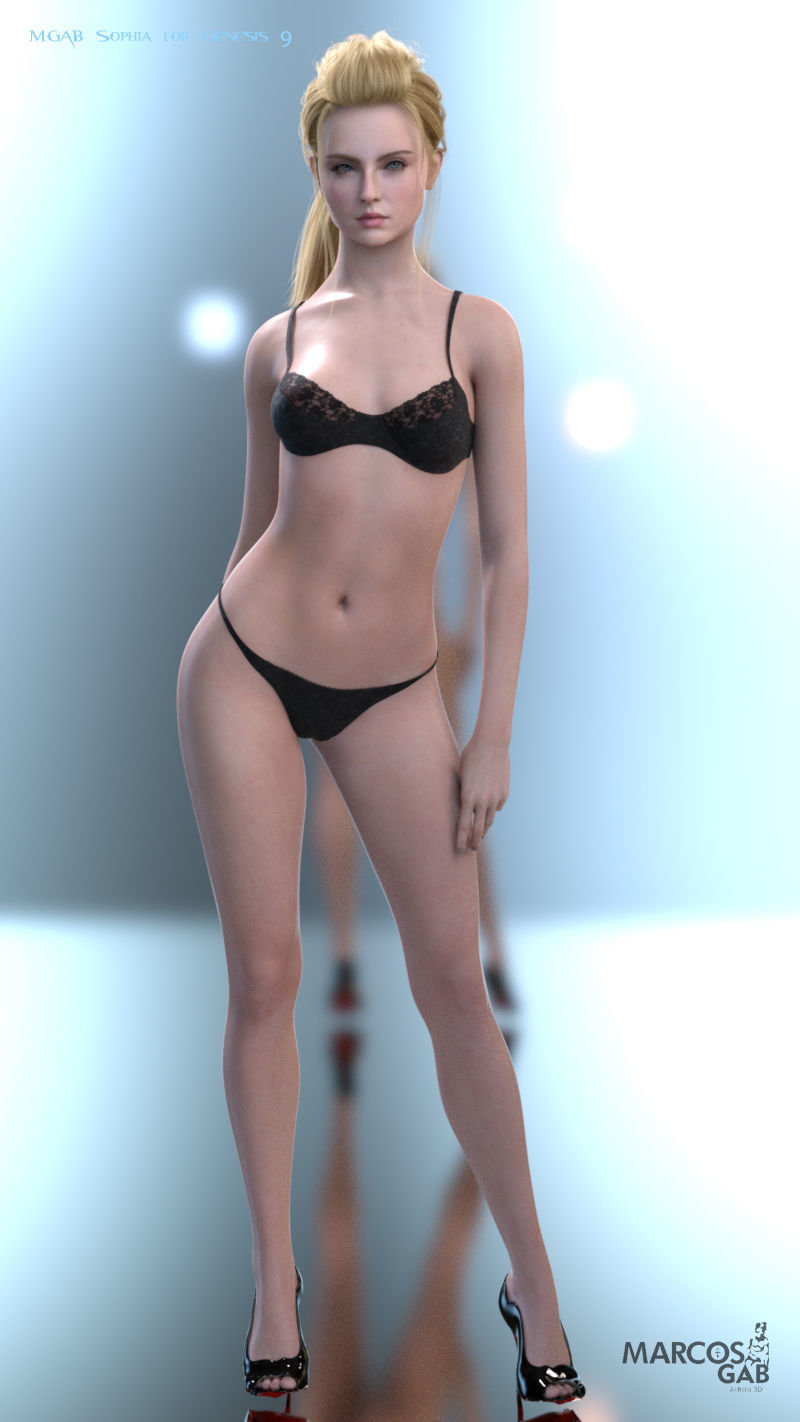 MGAB Sophia for Genesis 9 3D model_4