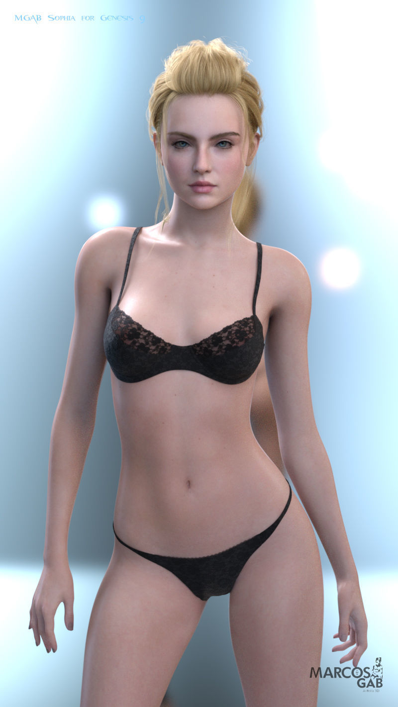 MGAB Sophia for Genesis 9 3D model_10