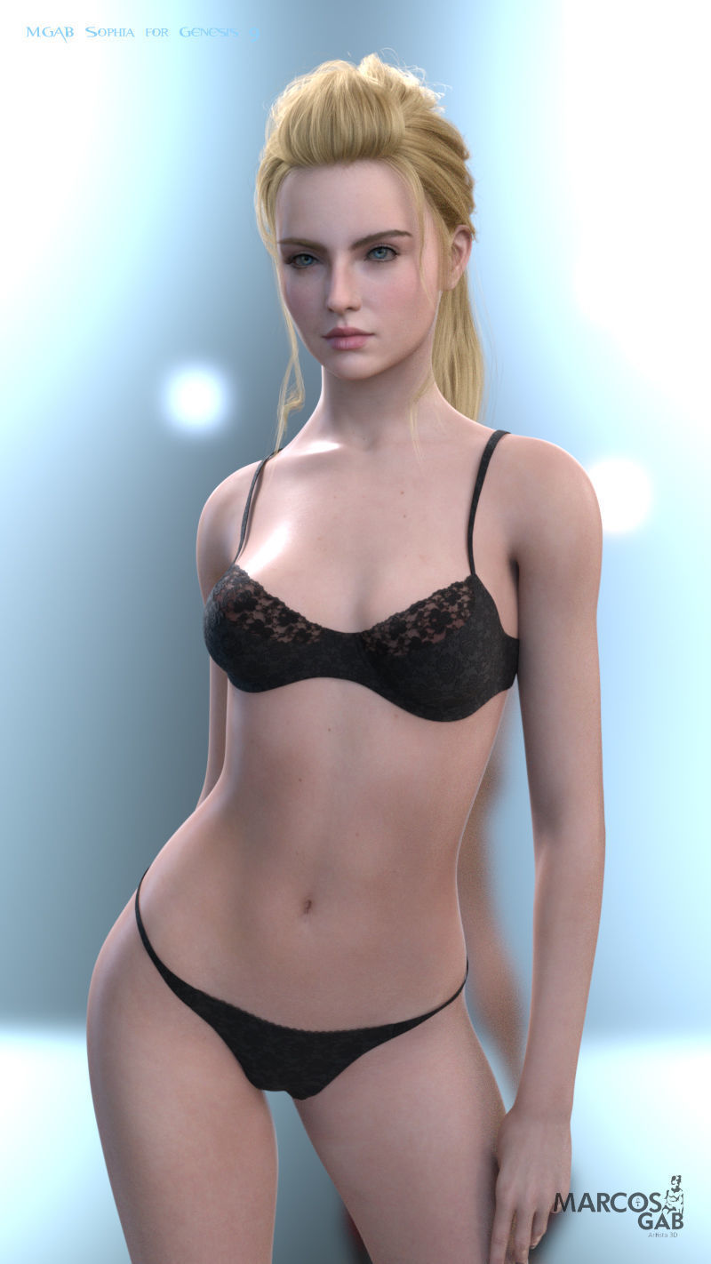 MGAB Sophia for Genesis 9 3D model_11