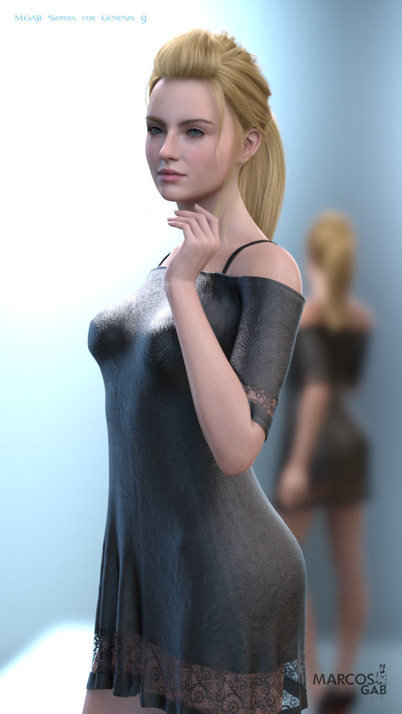 MGAB Sophia for Genesis 9 3D model_27