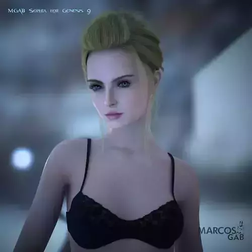 MGAB Sophia for Genesis 9 3D model
