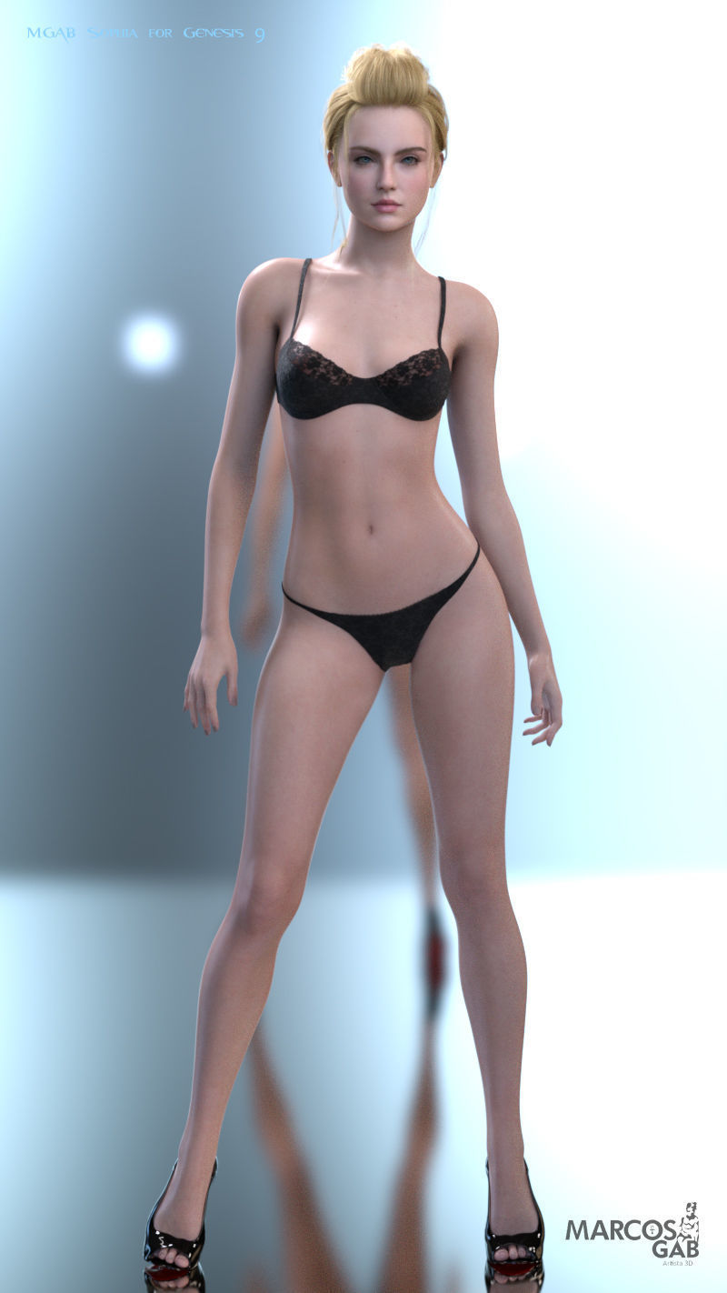 MGAB Sophia for Genesis 9 3D model_8