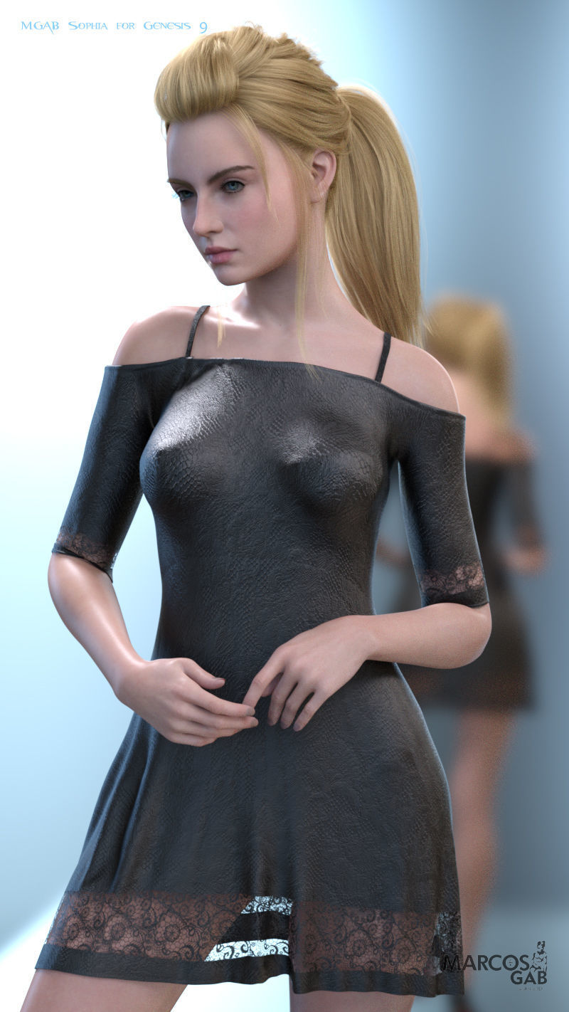 MGAB Sophia for Genesis 9 3D model_24