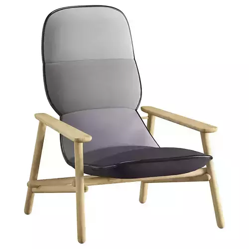 Lilo armchair By Patricia Urquiola 3D model