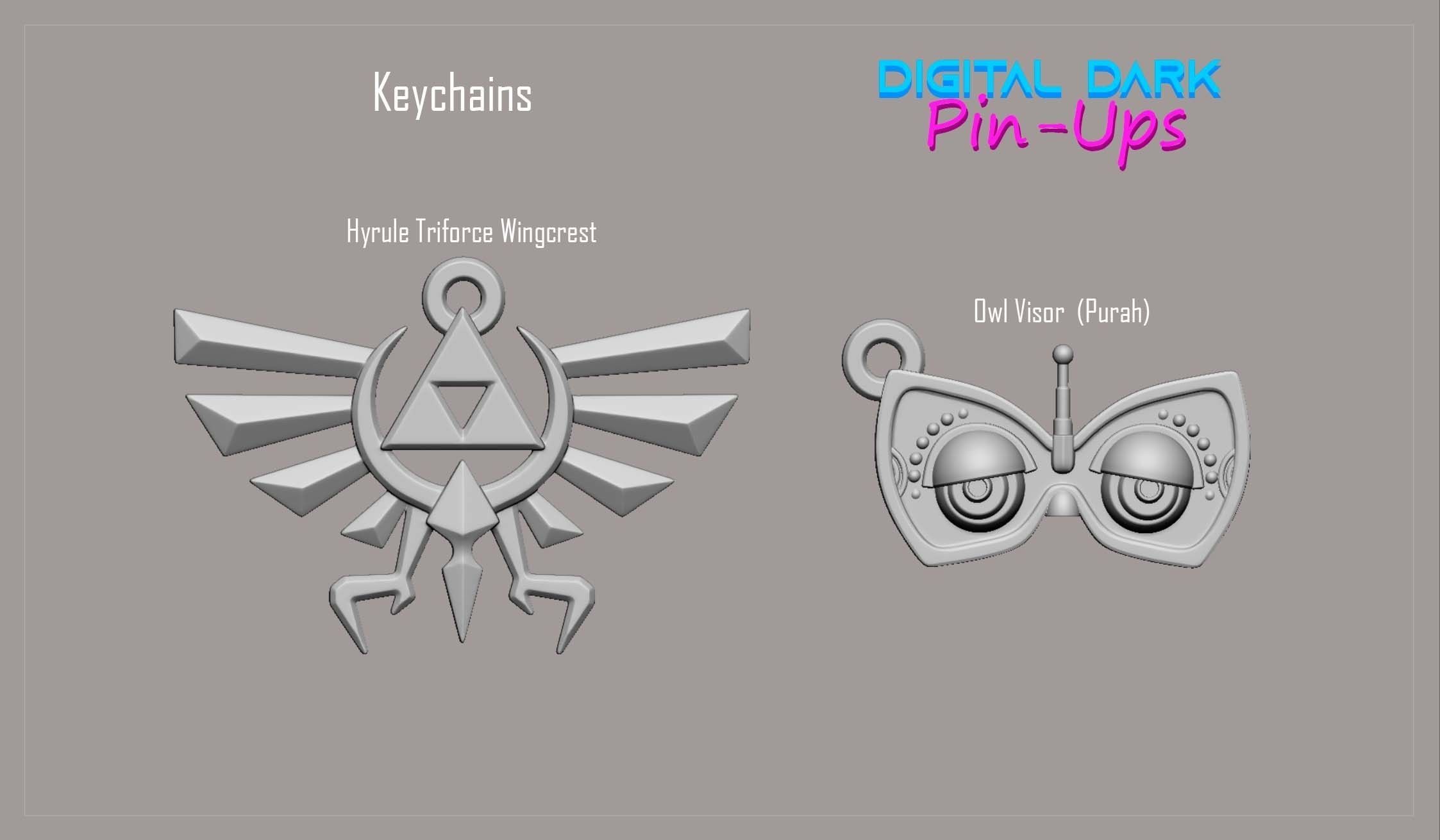 Purah from Zelda with NSFW version and Miniatures and Keychains 3D print model_18