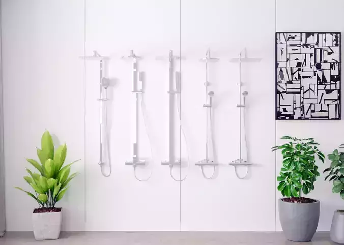 model shower monomer Kitchenware MAX 3D model