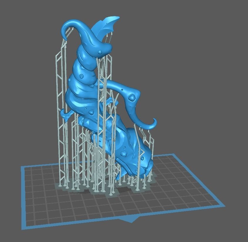 Wooden pistol 3d print 3D print model_1