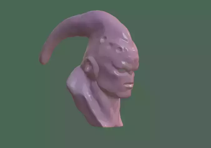 Majinbuu bust 3D print model
