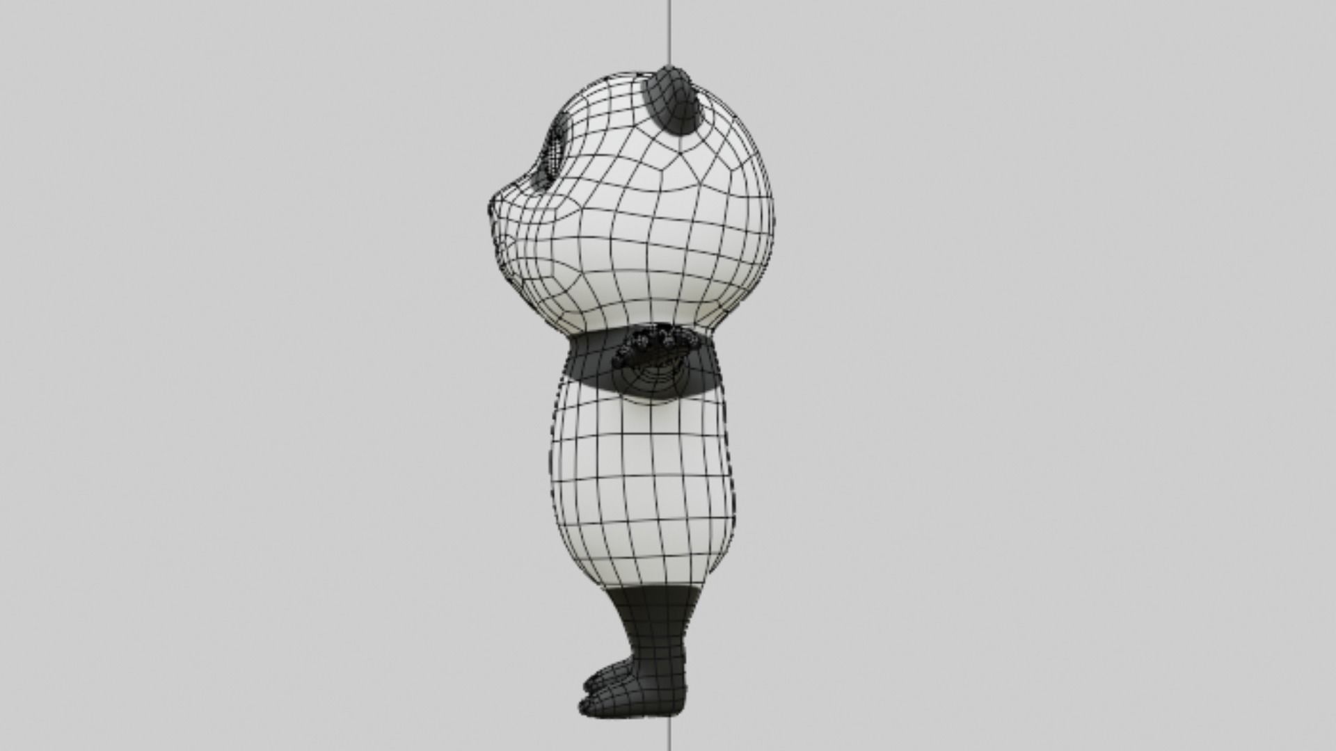 3D Panda Cartoon 3D model animated rigged | CGTrader