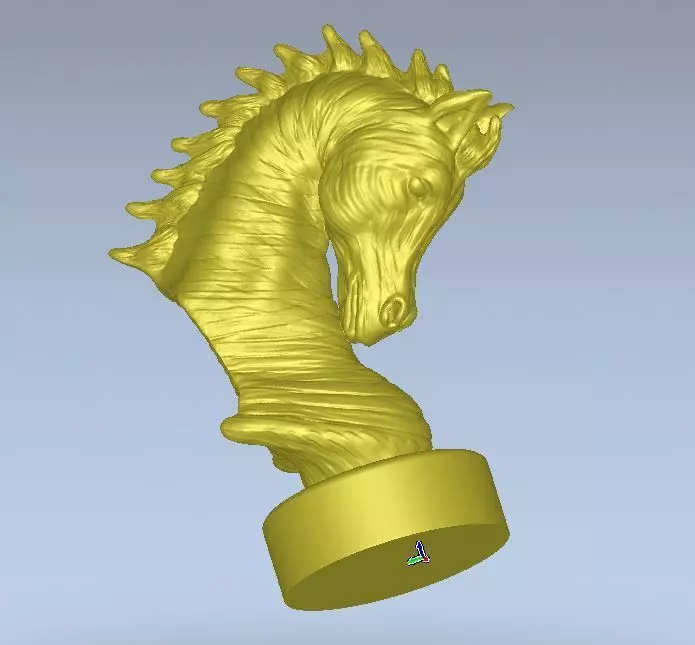 horse3d 3D print model