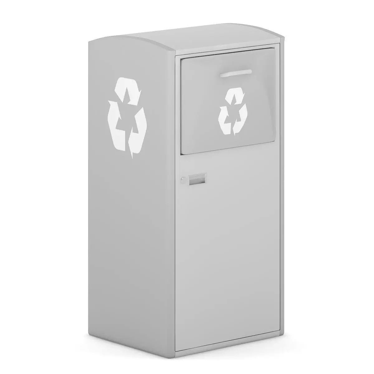 STREET RECYCLE BIN 3D model