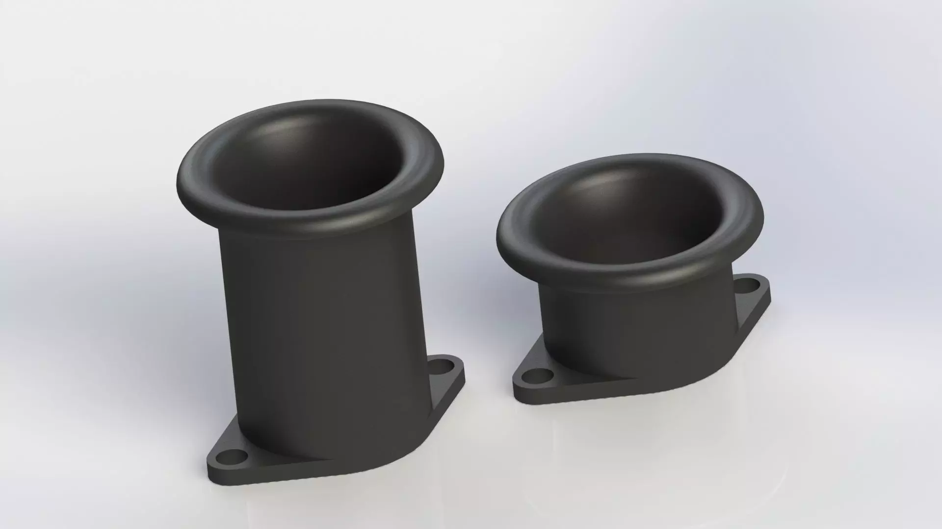 Toyota 4AGE velocity stacks  3D print model_0