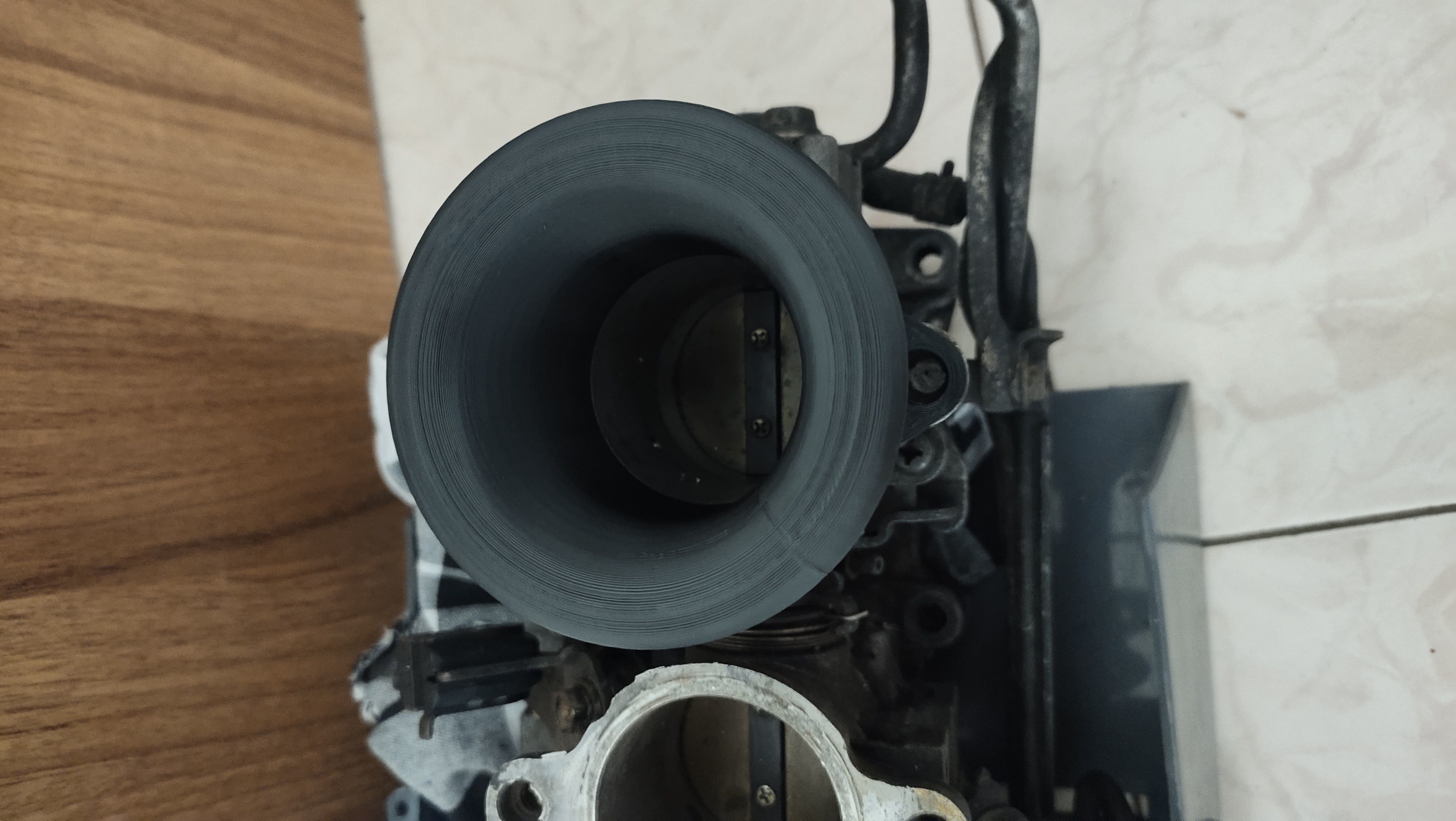 Toyota 4AGE velocity stacks  3D print model_4