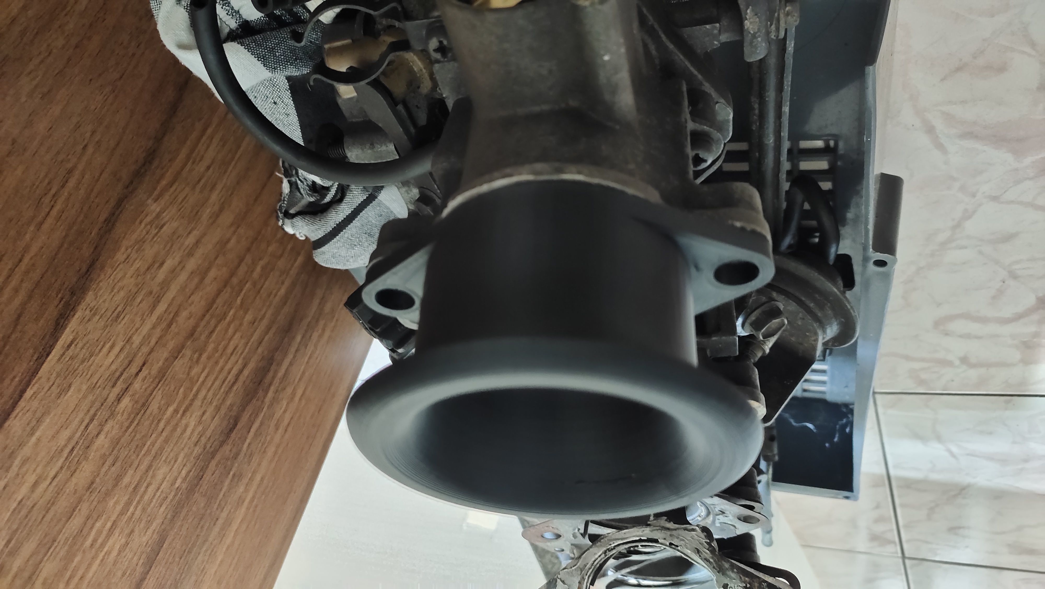 Toyota 4AGE velocity stacks  3D print model_3