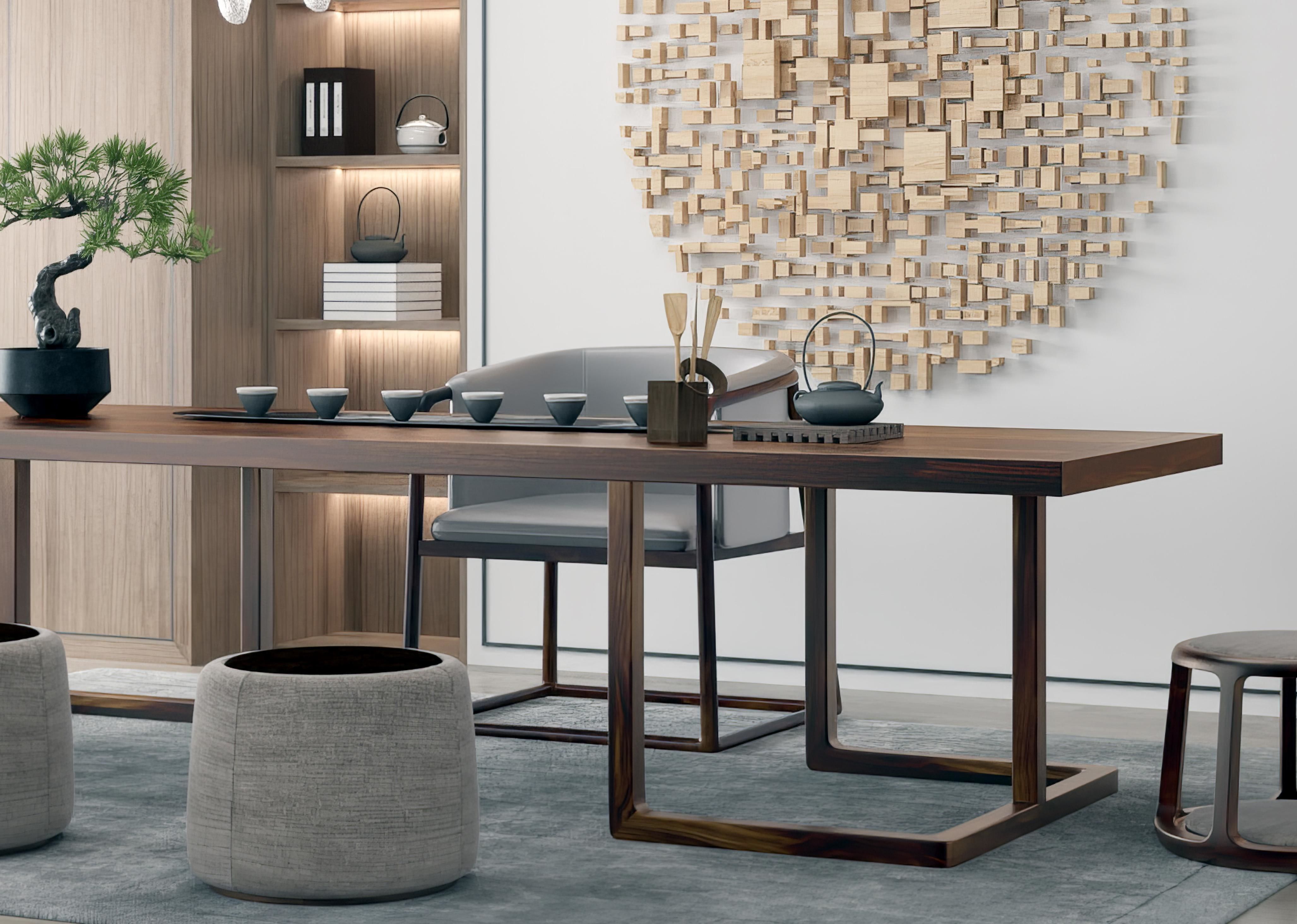 Chinese House New Tea 3D model_3