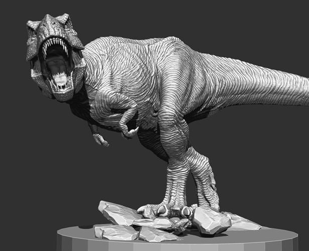 TYRANNOSAURUS Low-poly 3D model