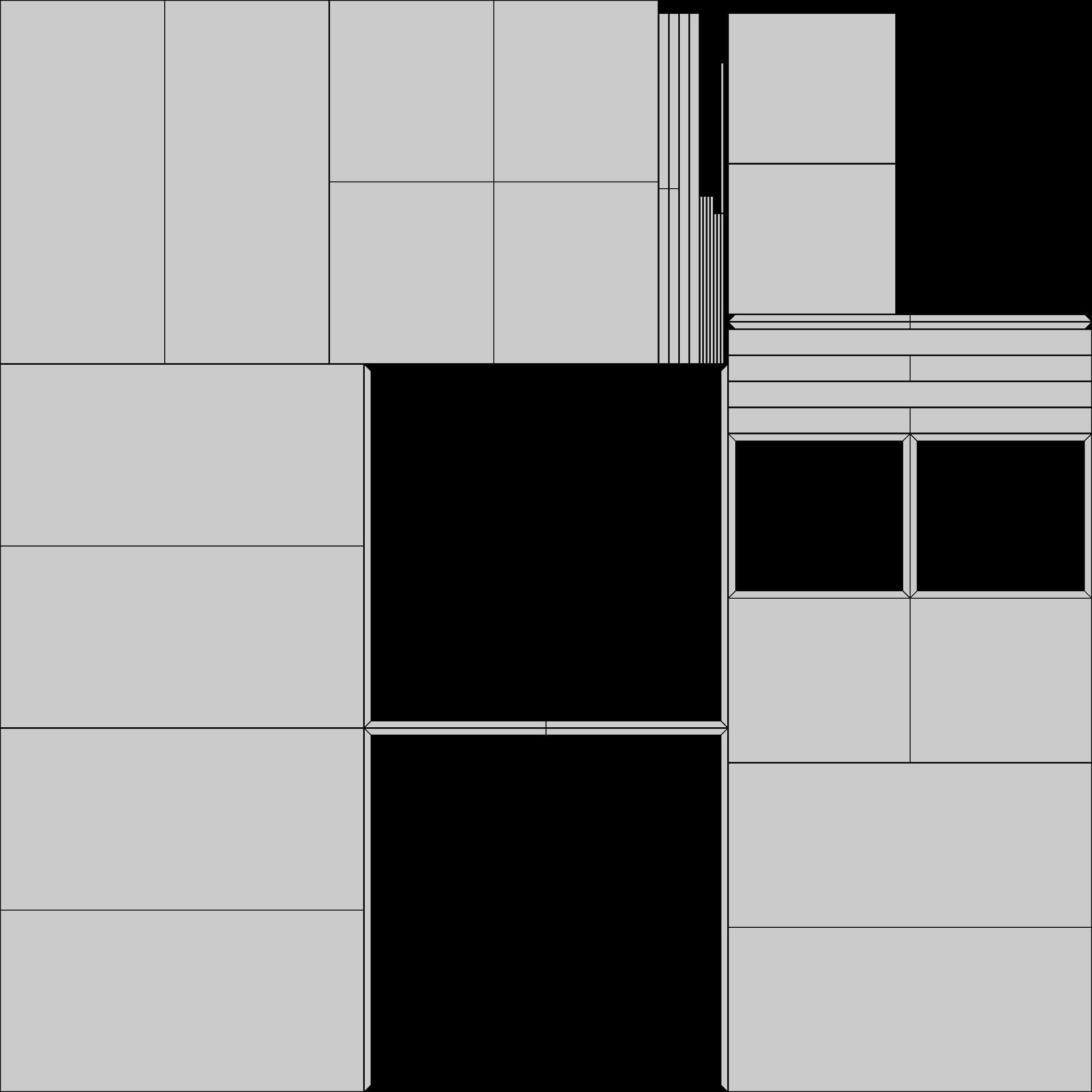 sofa set 007 Low-poly 3D model_18