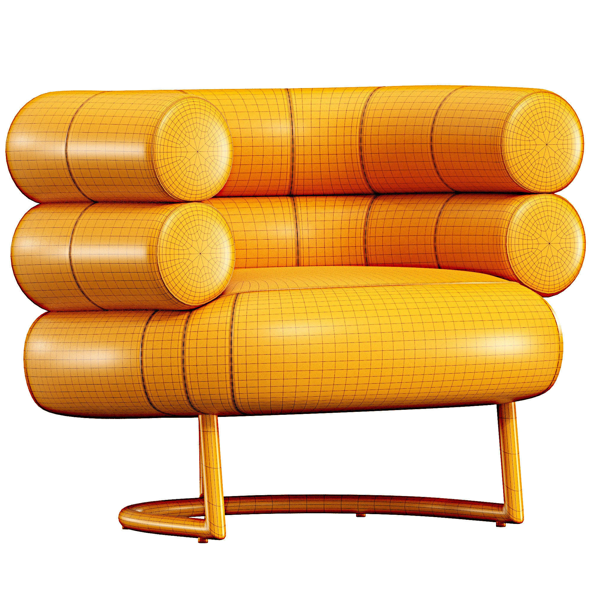 BIBENDUM By ClassiCon armchair 3D model_3